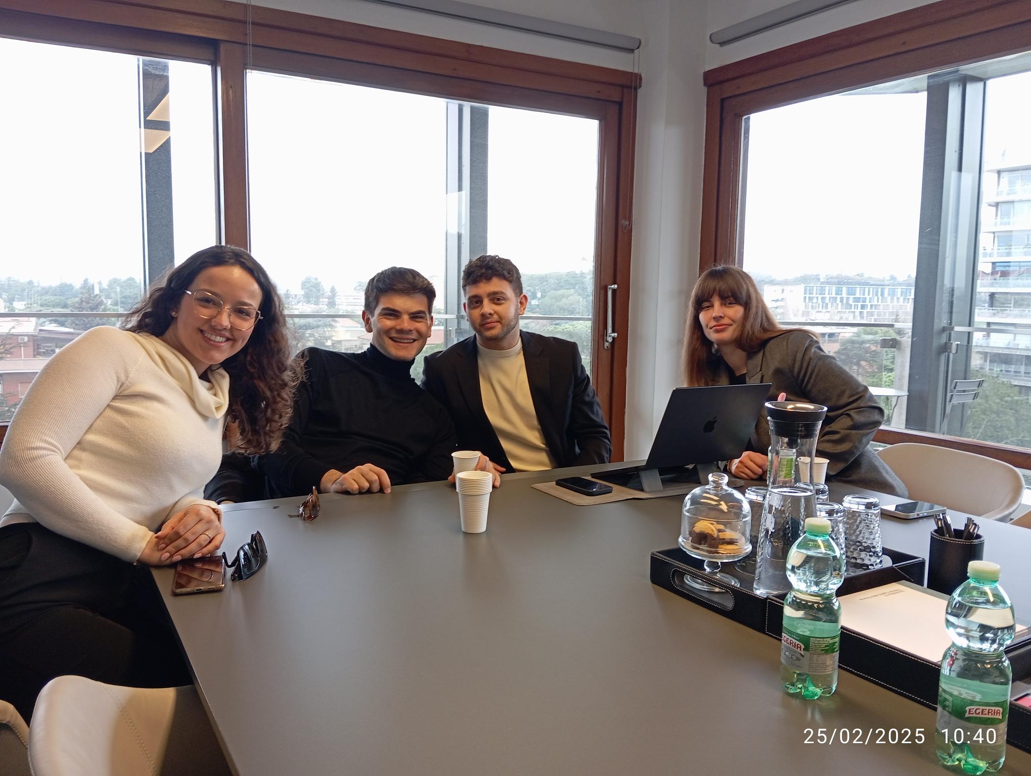 Il team del progetto EYP