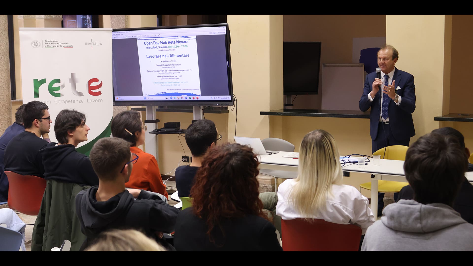 Open Day all'Hub Rete di Novara dedicato al lavoro nel settore alimentare