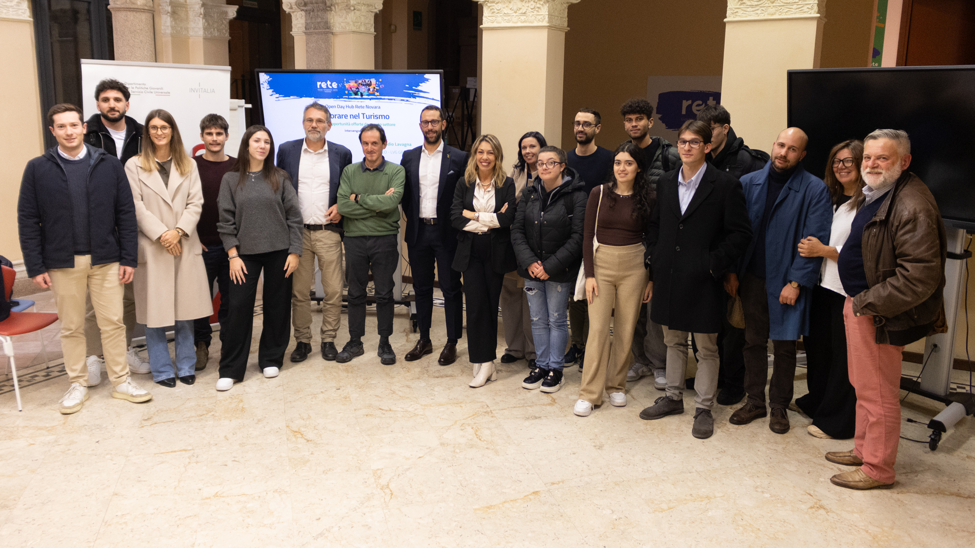 Un momento dell’incontro del 5 novembre 2025 con gli interventi del prof. Marco Novarese (Università del Piemonte Orientale) e di Claudio Lavagna, CEO di LVG Group