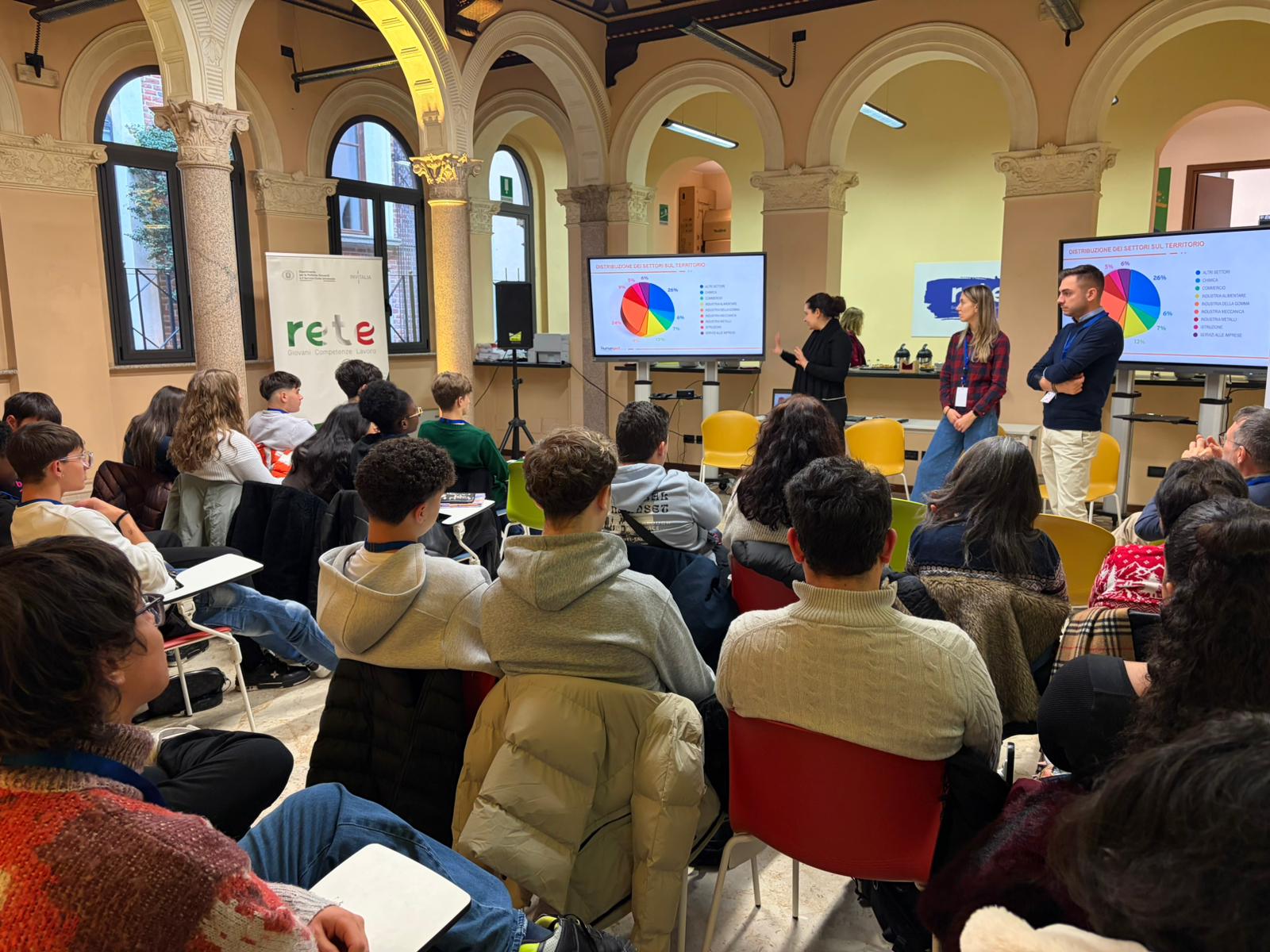 Idee, confronto e creatività: all’Hub Rete di Novara una giornata per crescere, sperimentare e immaginare il futuro, insieme ai giovani del territorio.