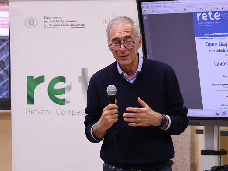 Momenti dell’Open Day “Salute e Innovazione” all’Hub Rete Novara