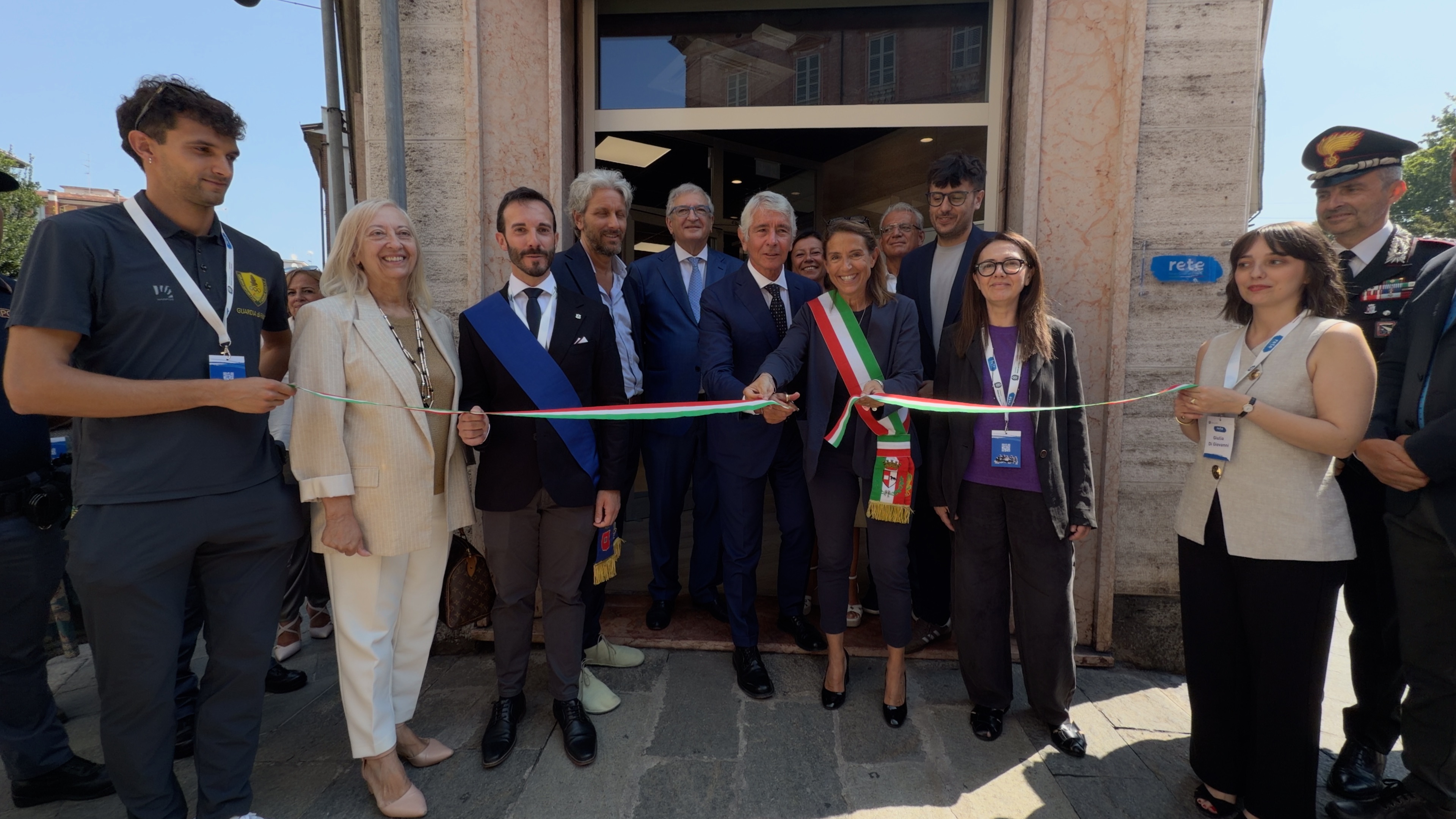 Inaugurazione dell'Hub Rete di Piacenza
